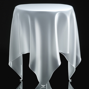 Essey Ice Matt Round Grand Illusion Table from Design2Please